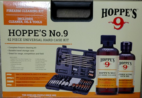 HOPPE CLN KT NO9 & OIL 62PC - Win Repeating Arms Promotion